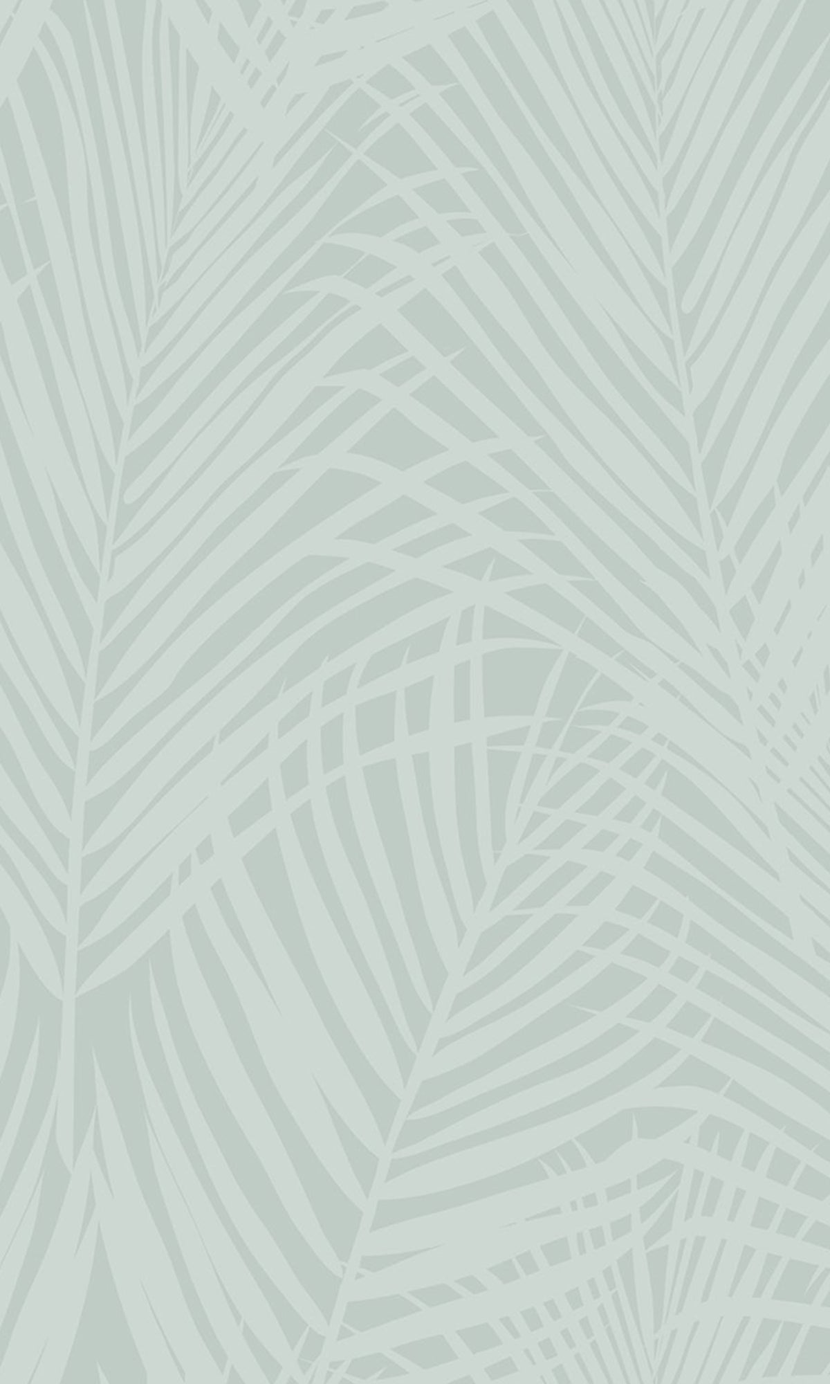 Celadon Green Palm Leaves Peel and Stick Wallpaper - Self-Adhesive Removable Wallpaper for Bedroom, Living Room, Nursery - Botanical Tropical Decor R9380