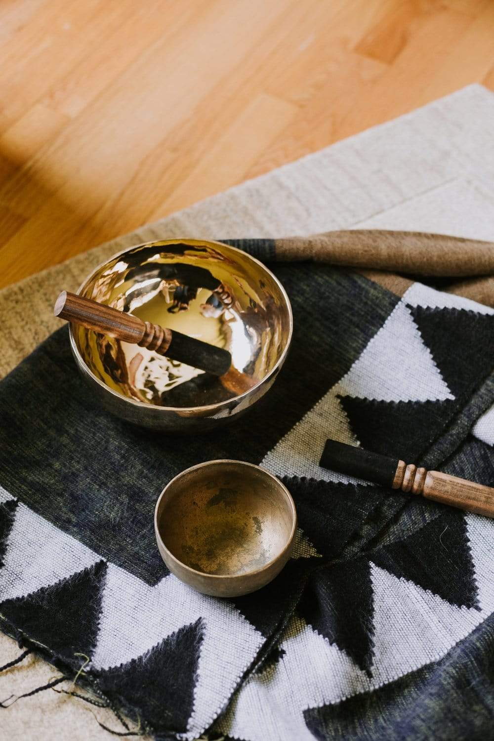 Antique Heirloom Thado Singing Bowls - Handcrafted Tibetan Meditation & Sound Healing Instruments for Yoga, Reiki, and Spiritual Practices