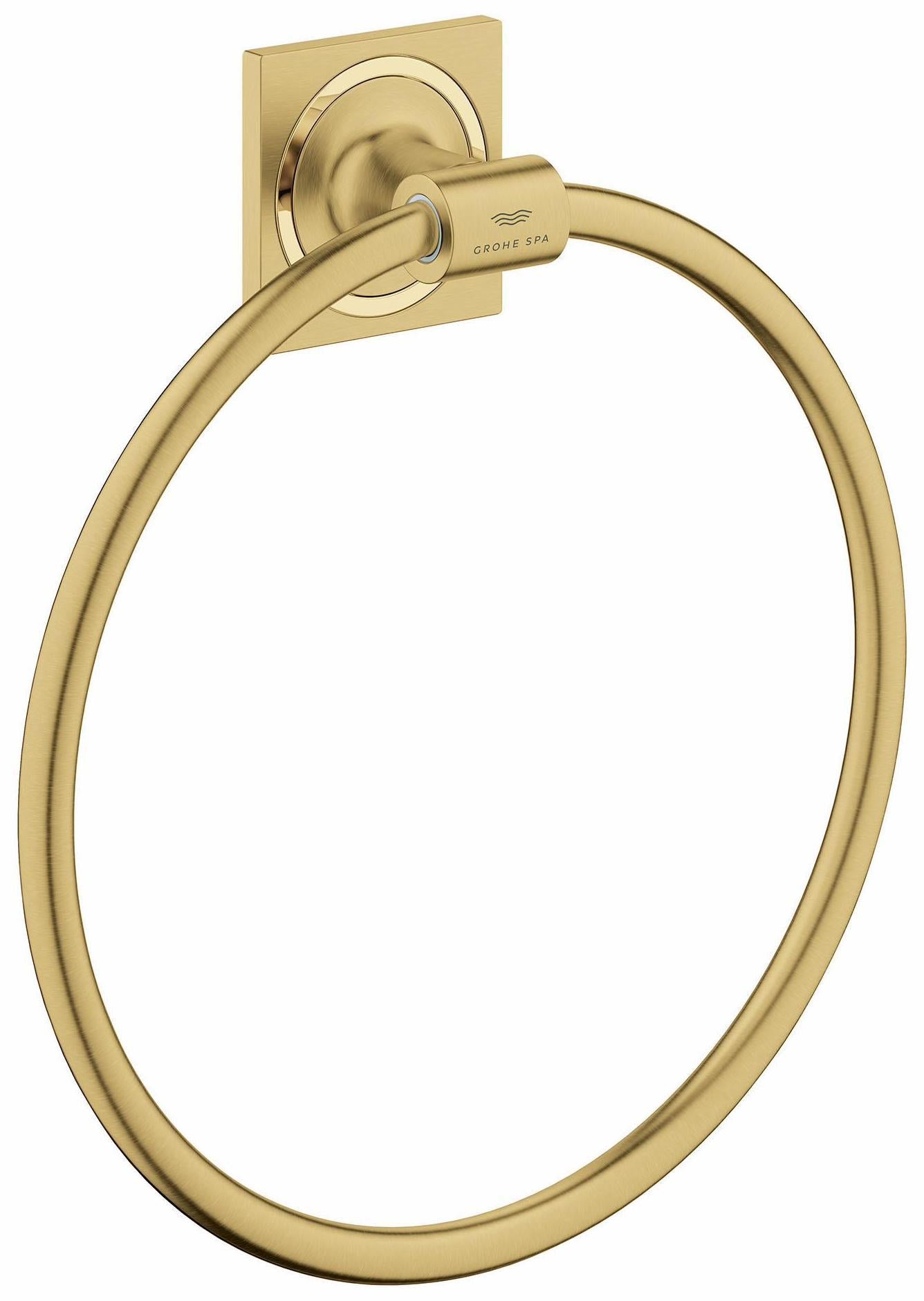 Grohe Allure Brushed Cool Sunrise 40339GN1 Towel Ring - Modern Bathroom Accessory for Spa-Like Luxury