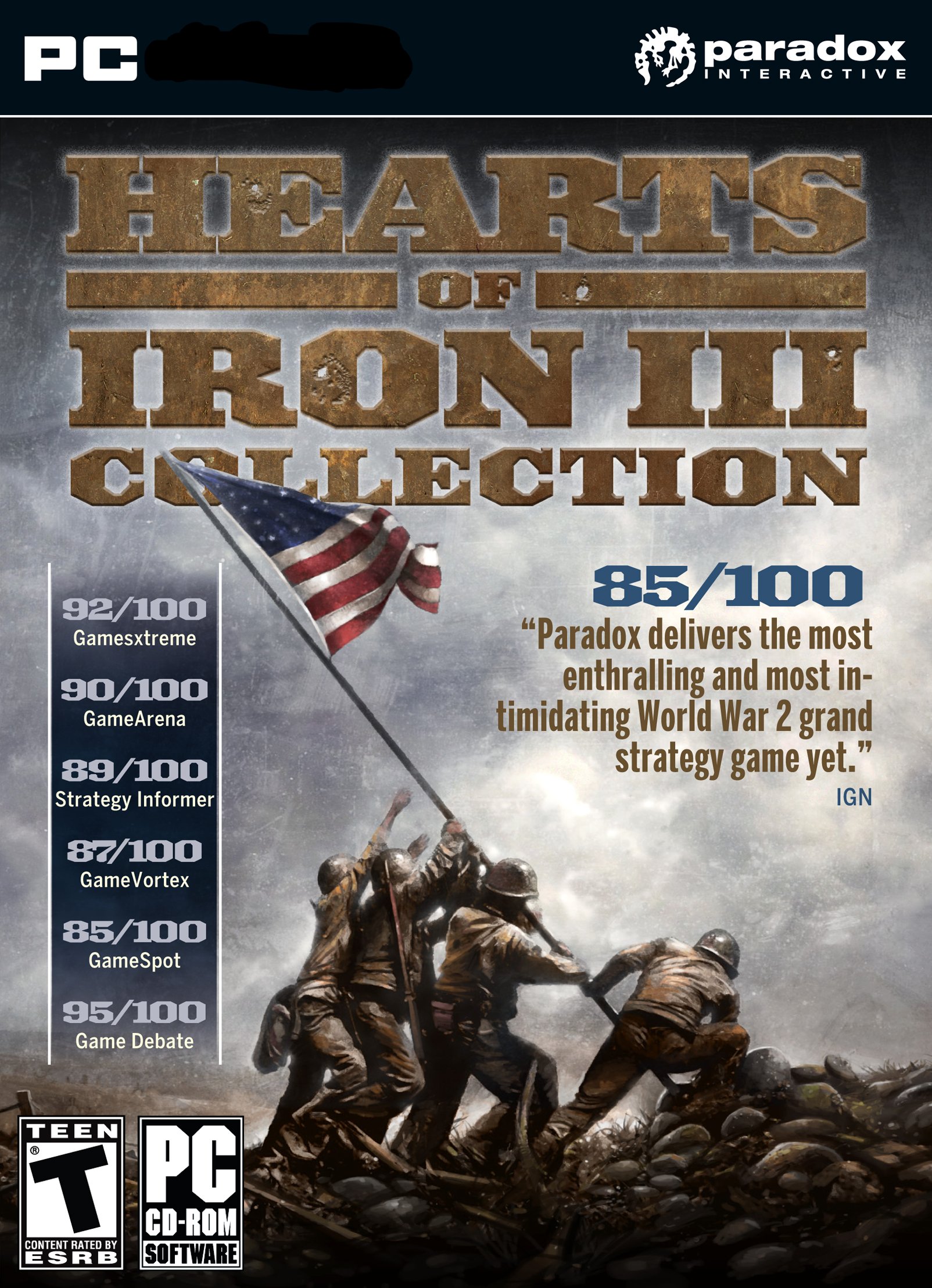 Hearts of Iron III Collection - PC Game Download | WWII Strategy Game for History Buffs & War Gamers | Perfect for Single Player Campaigns & Multiplayer Battles