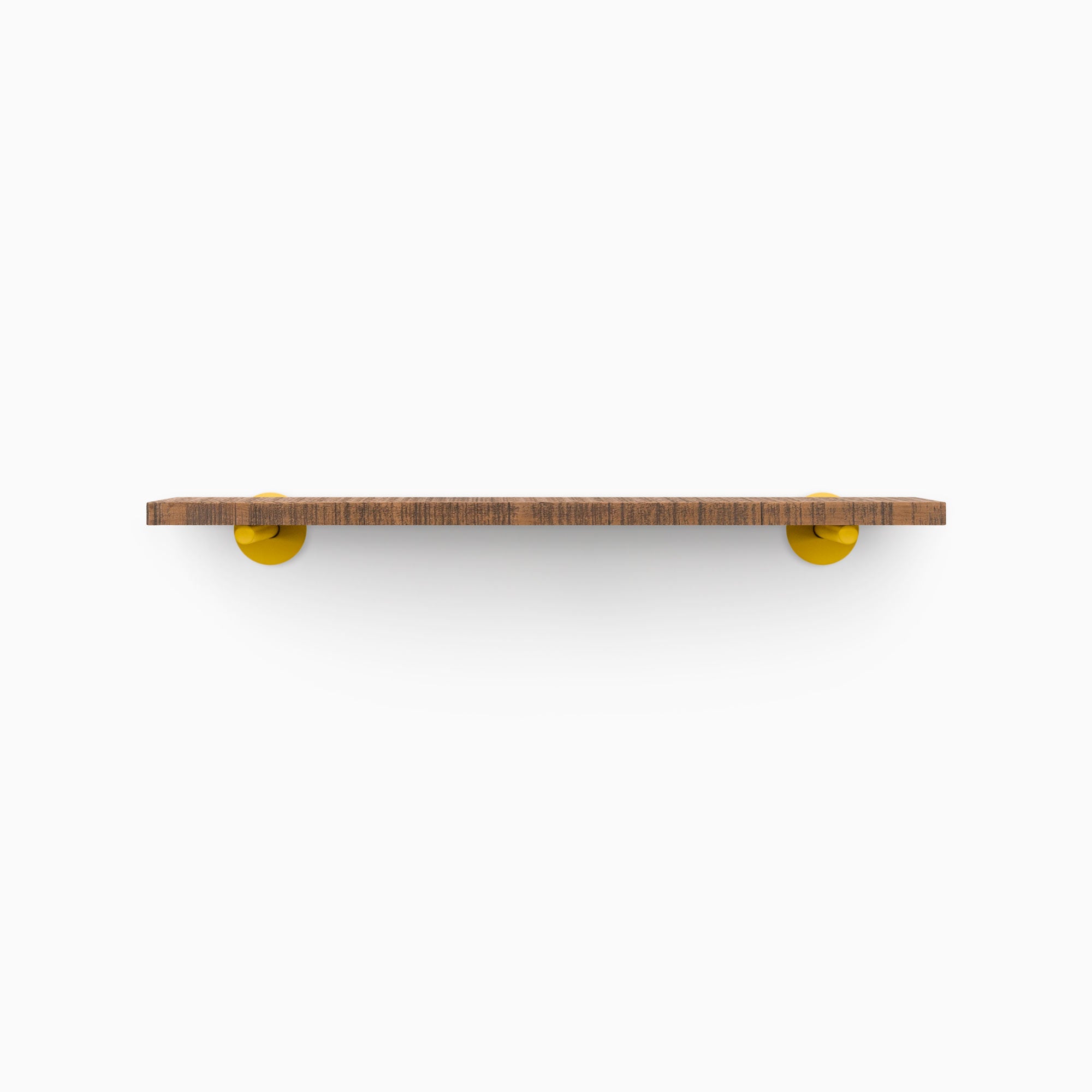 Rustic Wall Shelf with Nutmeg Finish - Handcrafted Wooden Floating Shelf for Living Room, Bedroom, or Kitchen Decor | Farmhouse Style Home Organization & Display