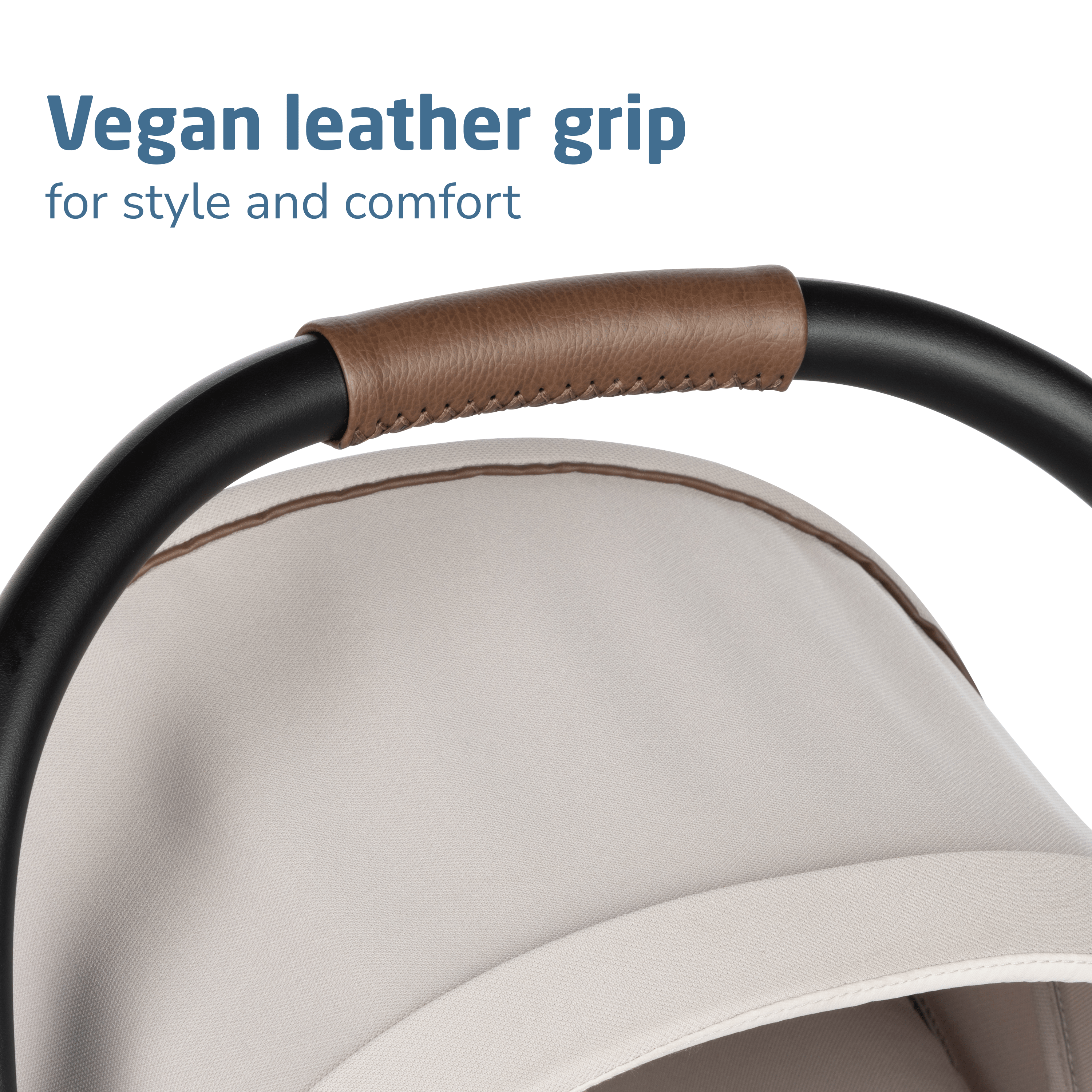 Maxi Cosi Mico Luxe Infant Car Seat with Vegan Leather Grip - Premium Baby Safety Car Seat for Newborns - Perfect for Travel, Shopping & Family Outings