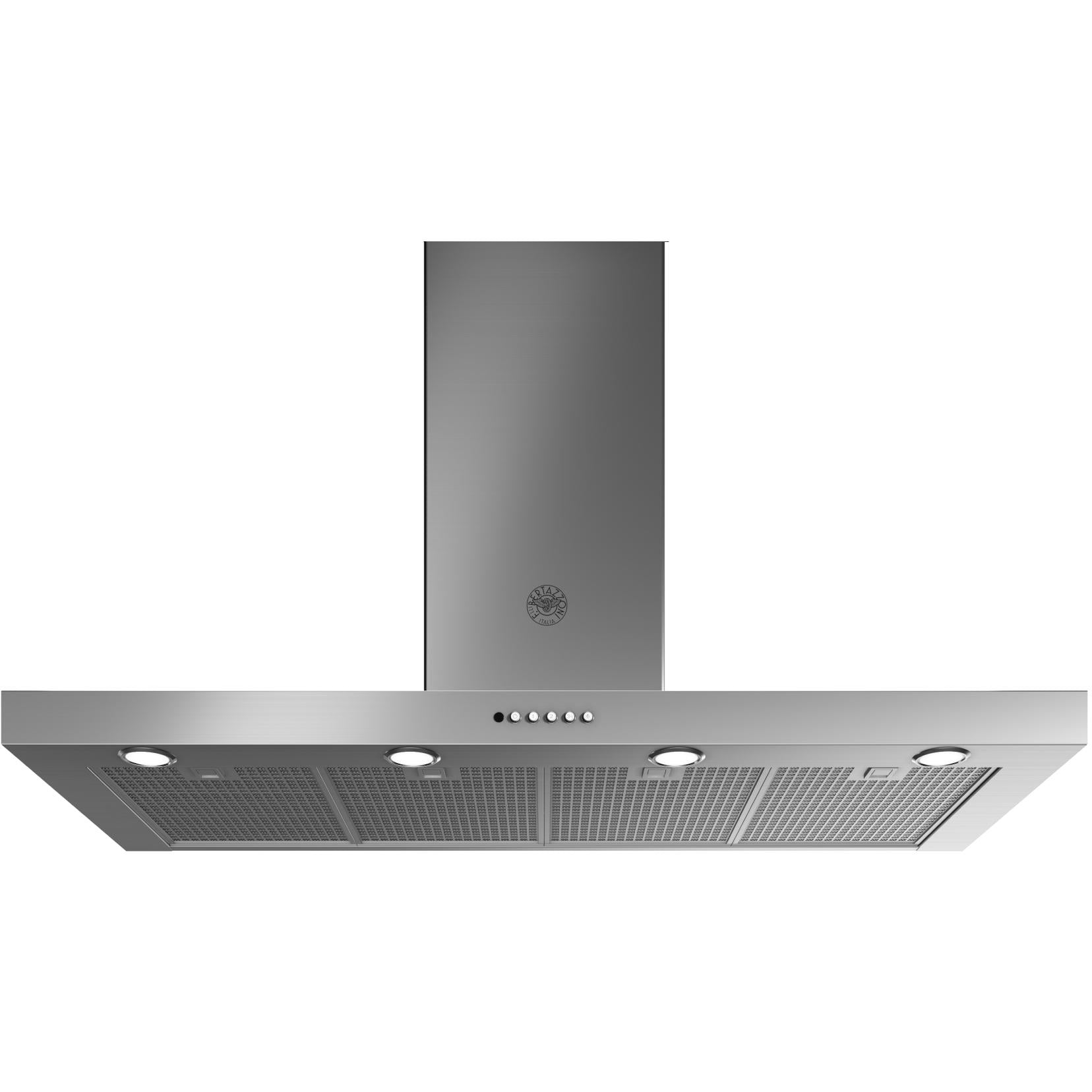 Bertazzoni KT48XT 48-Inch T-Shaped Wall Mount Range Hood - Heritage Series for Modern Kitchens | Stainless Steel Vent Hood for Gas Stoves & Cooking Areas