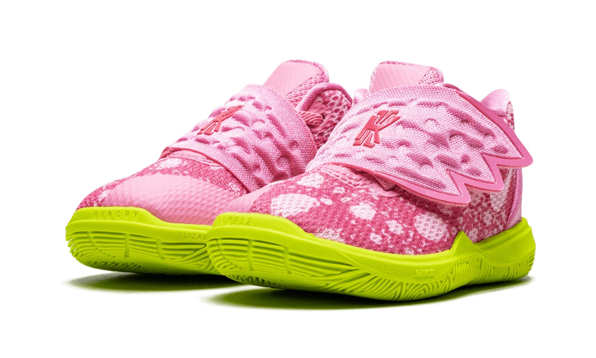 Nike Kyrie 5 SpongeBob & Patrick Basketball Shoes for Toddlers - Size 600 (CN4490) | Kids Sports Sneakers for Playground & Casual Wear