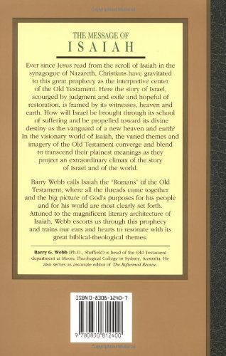 The Message of Isaiah - Bible Speaks Today Series | Biblical Commentary & Study Guide for Personal Devotion, Small Groups & Sermon Preparation