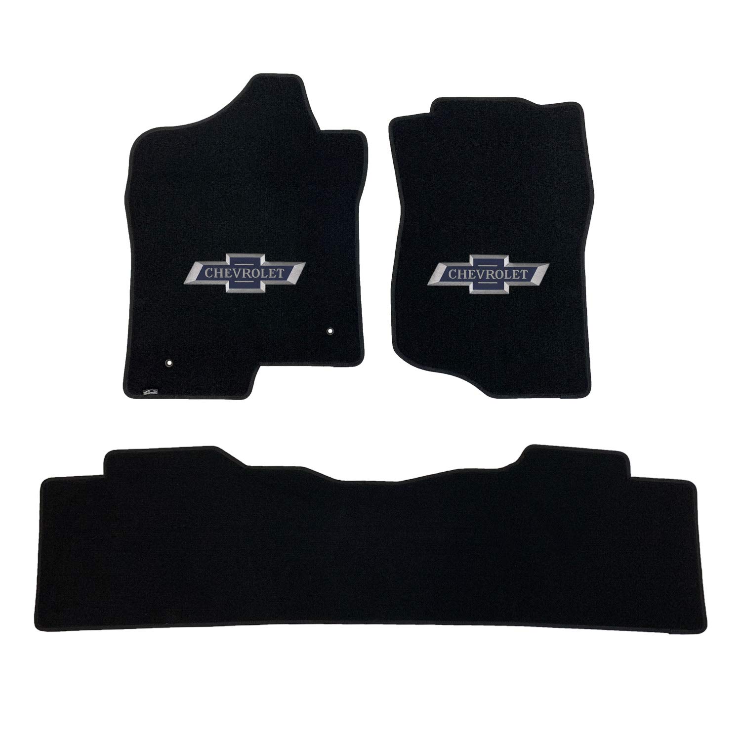 Premium Custom-Fit Carpet Floor Mats for 2007-2013 Chevy Avalanche - Luxury Black Car Floor Liners (3-Piece Set, Bucket Seats) | All-Weather Protection & Enhanced Interior Style