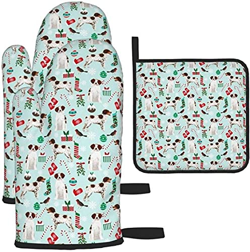 Brittany Spaniel Christmas Cute Xmas Holiday Dog