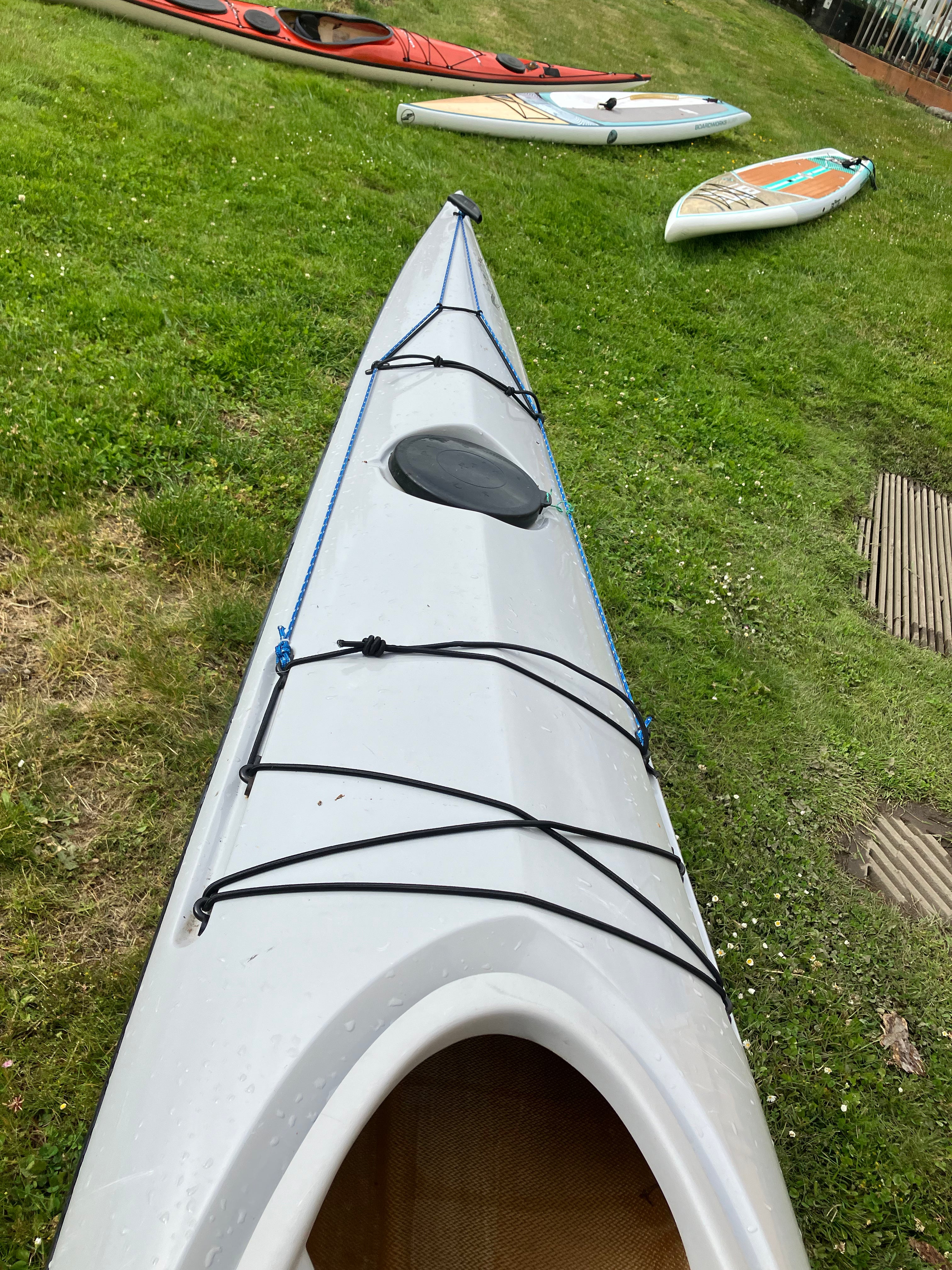 Used Wilderness Systems Shenai Kevlar Kayak (1998 Model) - Lightweight & Durable Canoe for Fishing, Camping & Outdoor Adventures