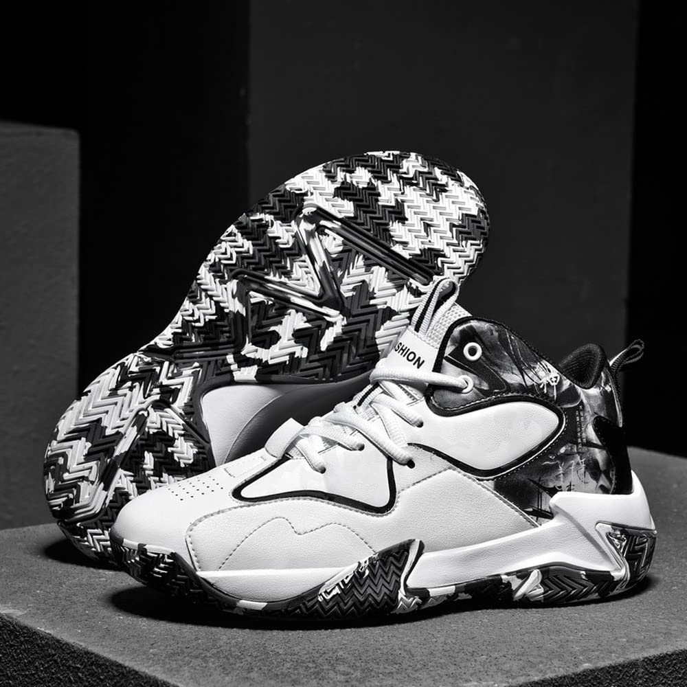 **Men's Large Size Basketball Shoes - High-Performance Sneakers for Running & Outdoor Sports | Durable & Comfortable for Gym, Court & Casual Wear**