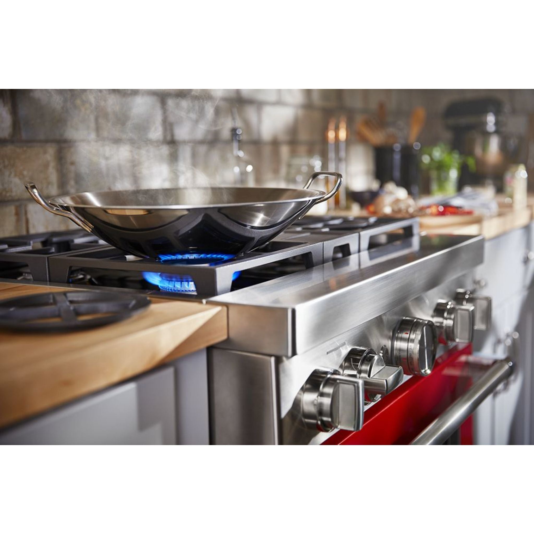 KitchenAid KFDC500JYP 30-inch Dual Fuel Range with Convection Oven - Yellow Pepper Color - Perfect for Home Cooking, Baking & Professional Style Kitchens