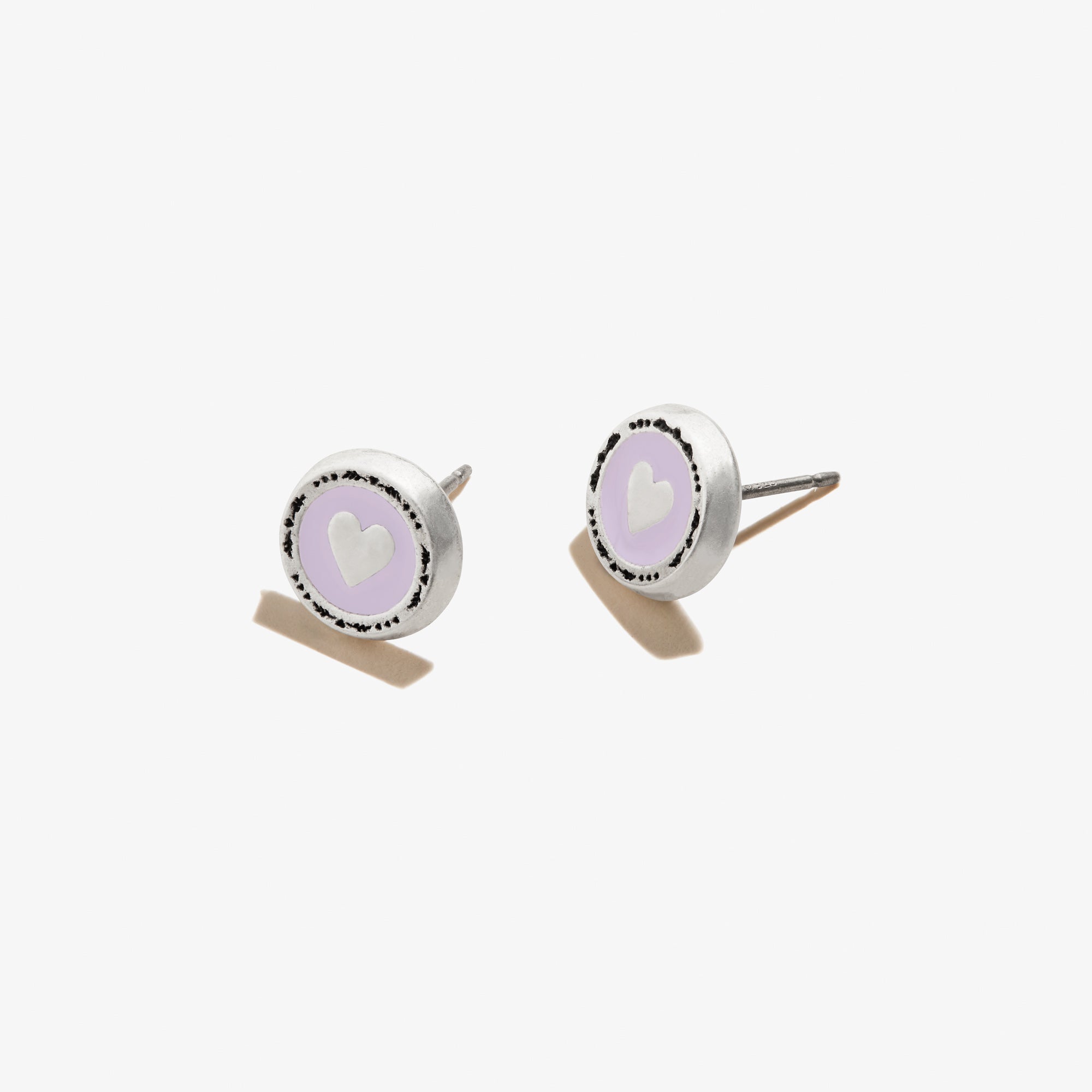 Heart & Gratitude Stud Earrings - Minimalist Gold Plated Earrings for Women - Perfect for Gifts, Valentine's Day & Everyday Wear