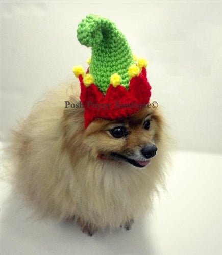 Crochet Elf Hat for Women & Men - Handmade Christmas Costume Accessory - Perfect for Holiday Parties, Cosplay, and Festive Gatherings