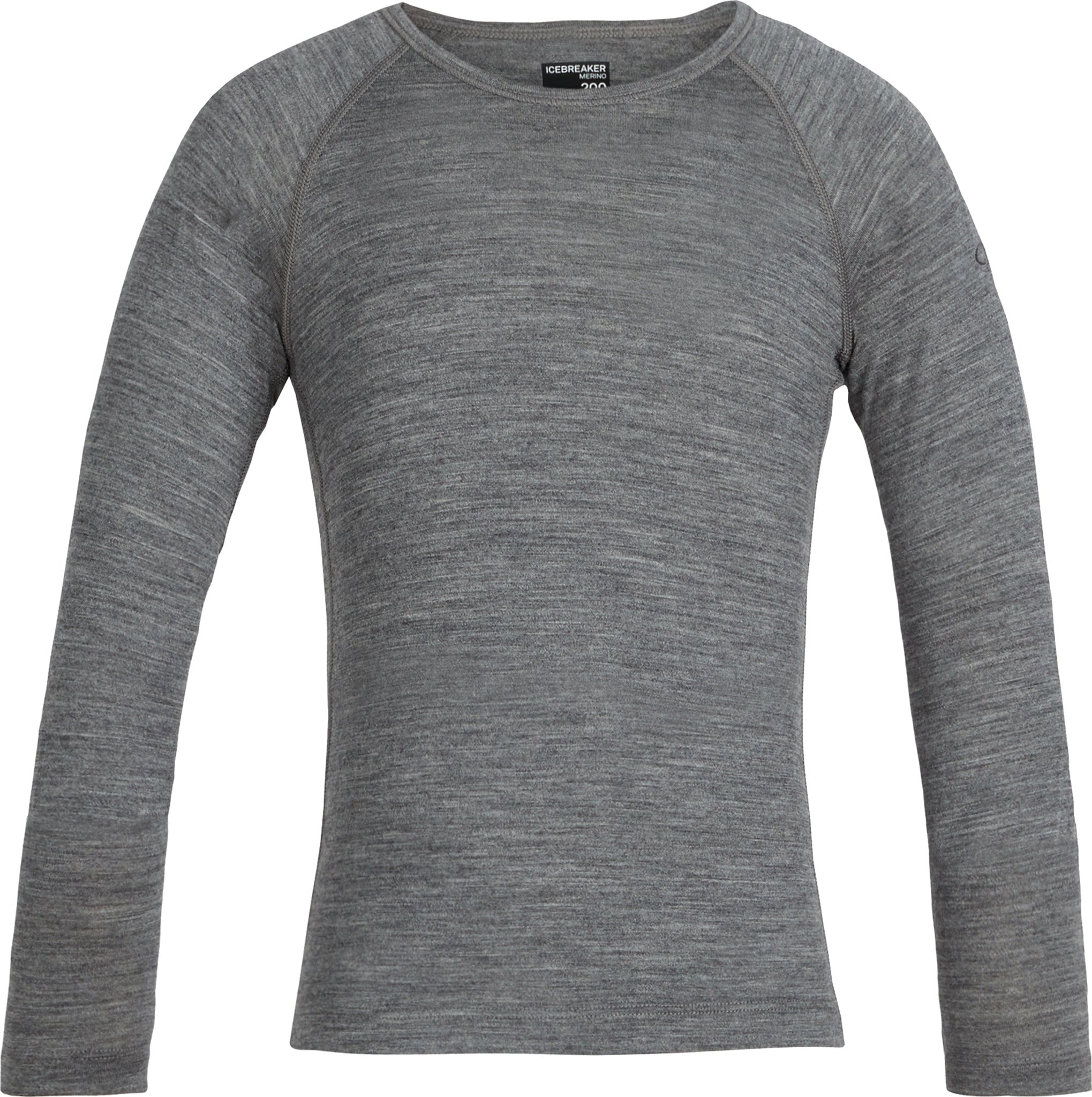 200 Oasis Merino Wool Long Sleeve Thermal Crew Neck Top for Kids - Warm Winter Base Layer for Outdoor Activities & Cold Weather