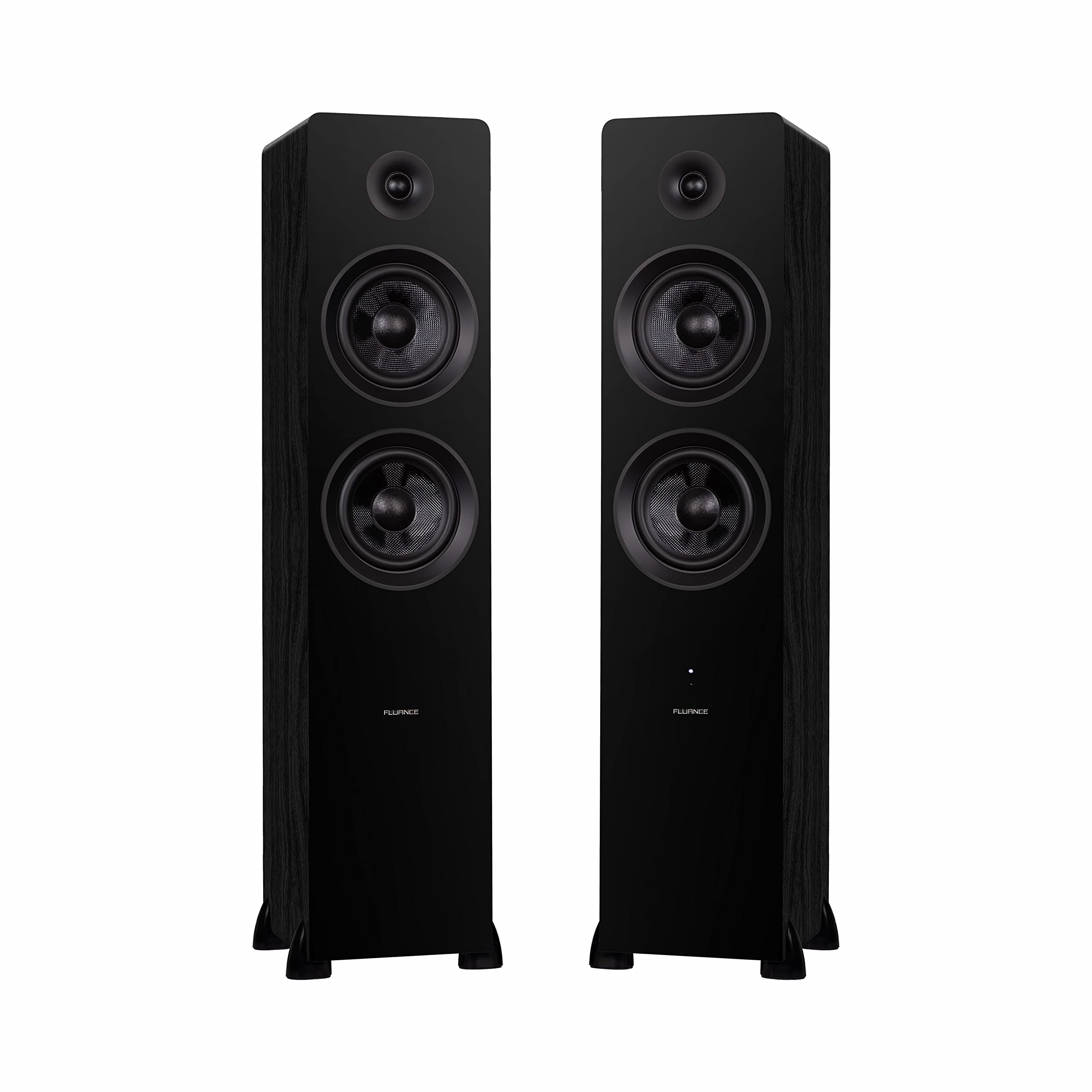 Fluance Ai81 Powered Floorstanding Tower Speakers & DB10 10