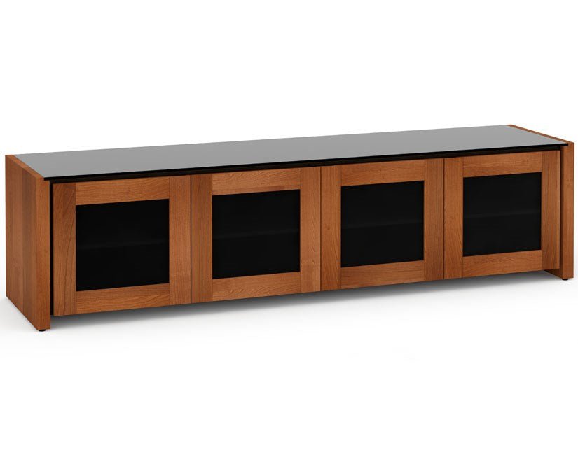 Salamander Designs Corsica Audio Cabinet - Premium TV Stand with Built-in Speaker Storage for Home Theater & Living Room Entertainment Setup