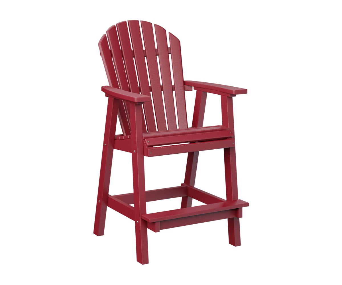 Berlin Gardens Comfo Back Bar Chair - Adjustable Height Swivel Stool for Kitchen Island, Breakfast Nook & Home Bar - Comfortable Padded Seat with Footrest - Perfect for Dining, Entertaining & Relaxing