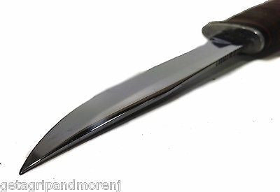 Vintage CASE XX 3 FINN SSP Folding Knife with Leather Sheath - 1970s Collectible Pocket Knife for Camping, Hunting & Outdoor Adventures