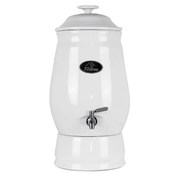 Filteroo Joey 12L Ceramic Gravity Water Filter System - Portable Outdoor Camping, Emergency Preparedness & Home Use Water Purifier