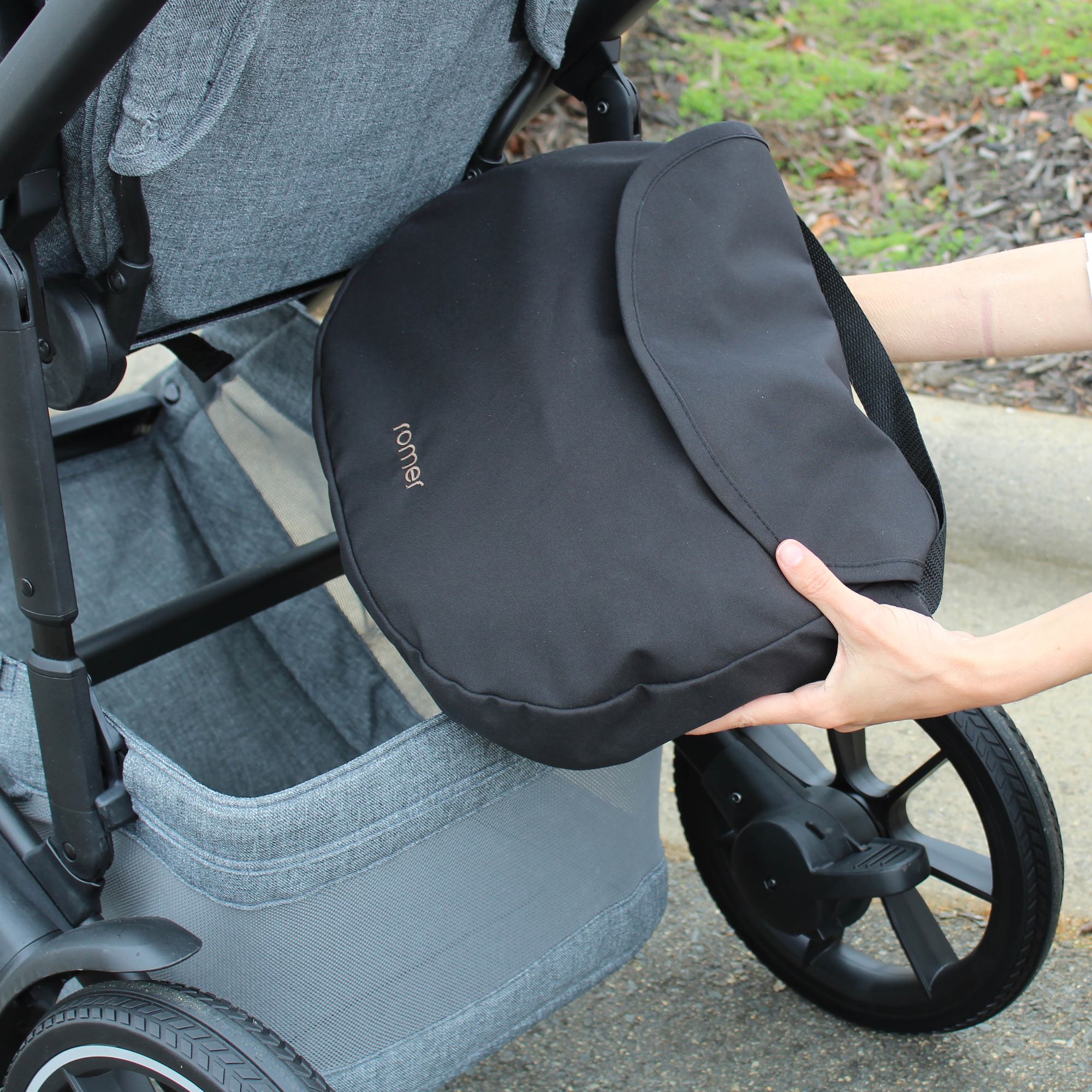 Romer Tura Rain Cover - Waterproof Bike Seat Cover for Outdoor Cycling, Motorcycle, Scooter - All-Weather Protection for Commuting & Adventure Rides