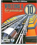 Writing & Grammar 10 Teacher Edition - Comprehensive English Language Arts Curriculum for High School Educators | Classroom Instruction & Lesson Planning
