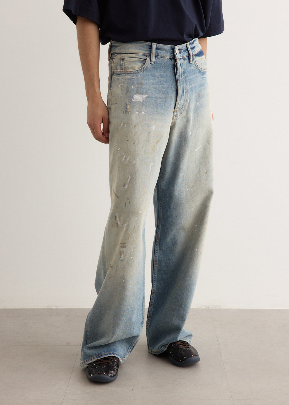 Vintage 1981 Trafalgar Jeans for Men - Classic High Waist Straight Leg Denim Pants - Perfect for Casual Wear, Retro Fashion & Everyday Outfits