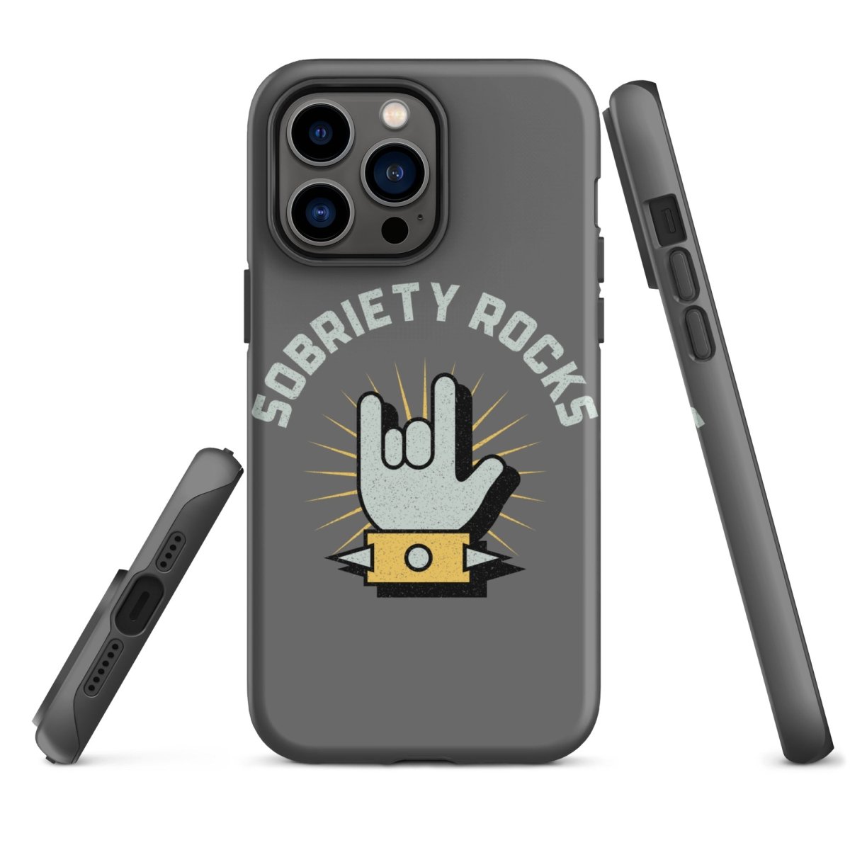 Premium Sobriety Rocks Tough Case for iPhone® - Durable Protection for Everyday Use & Outdoor Adventures