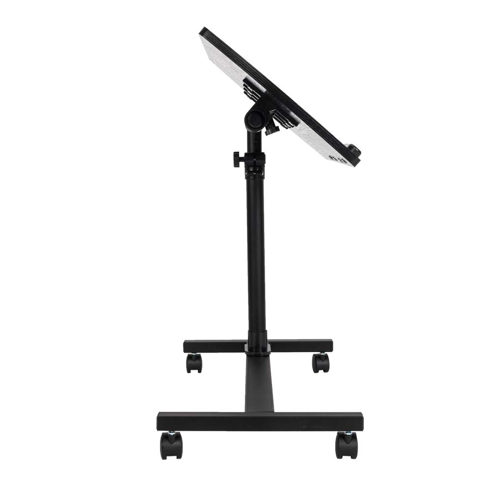 Adjustable Mobile Standing Desk with Wheels - 23.22