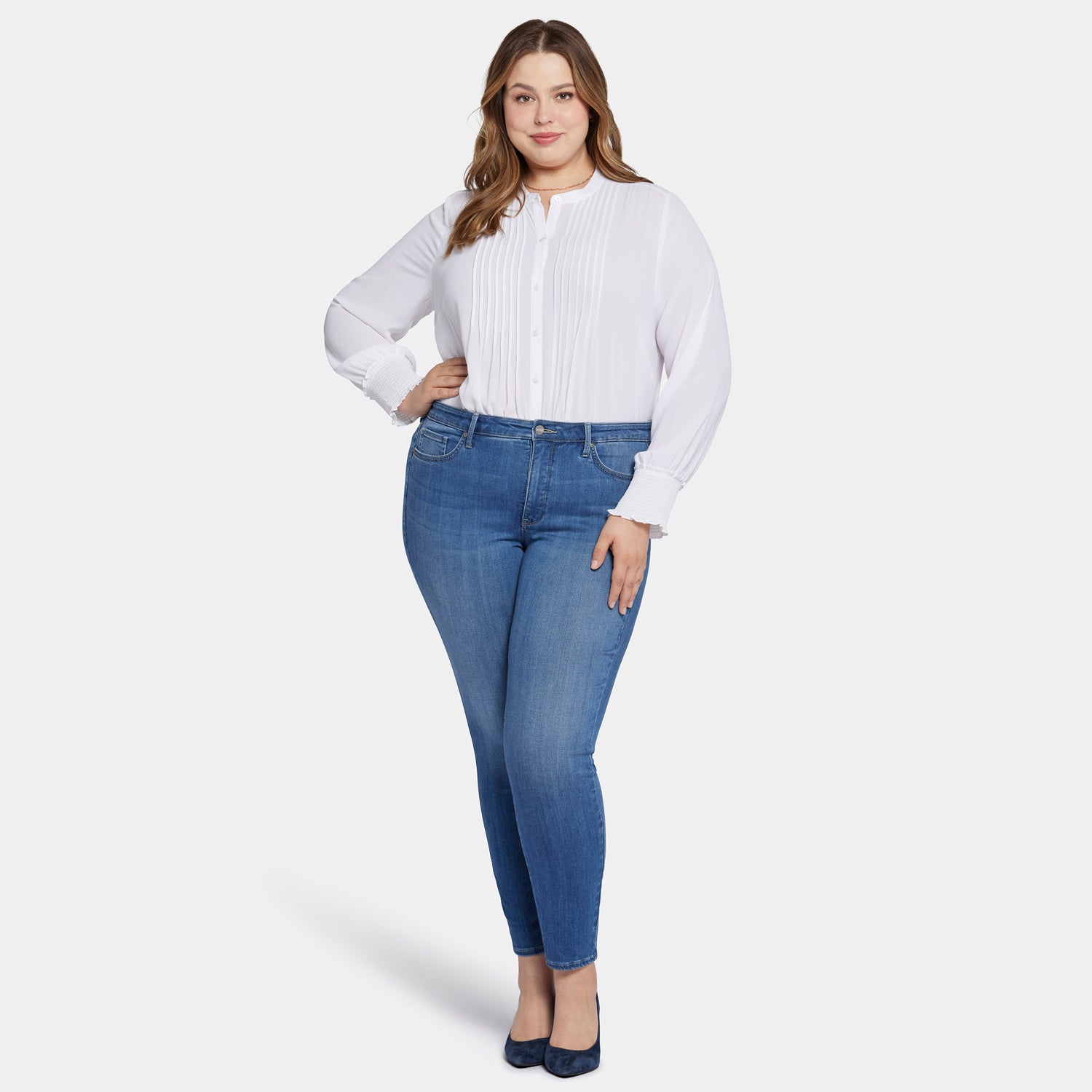 Fairmont Ami Skinny Jeans for Women - Plus Size High Waisted Stretch Denim Pants | Perfect for Casual Wear, Office Outfits & Night Out