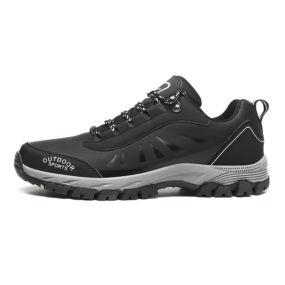 Men's Waterproof Hiking Shoes - Lightweight Outdoor Athletic Sneakers for Camping, Trekking & Trail Running - Durable Non-Slip Hiking Footwear for Men