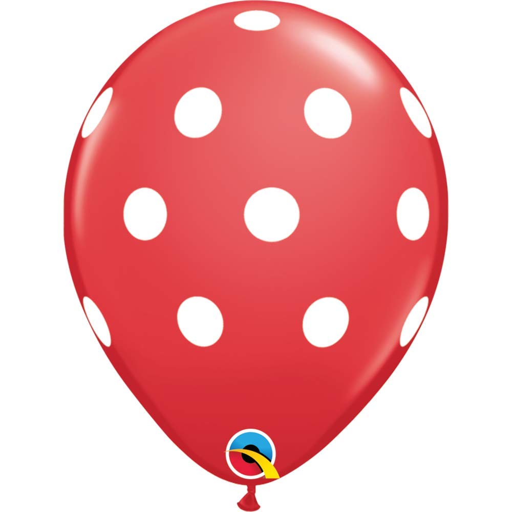 Qualatex 11-Inch Red Latex Balloons for Parties, Weddings, Birthdays & Decorations – Pack of 100