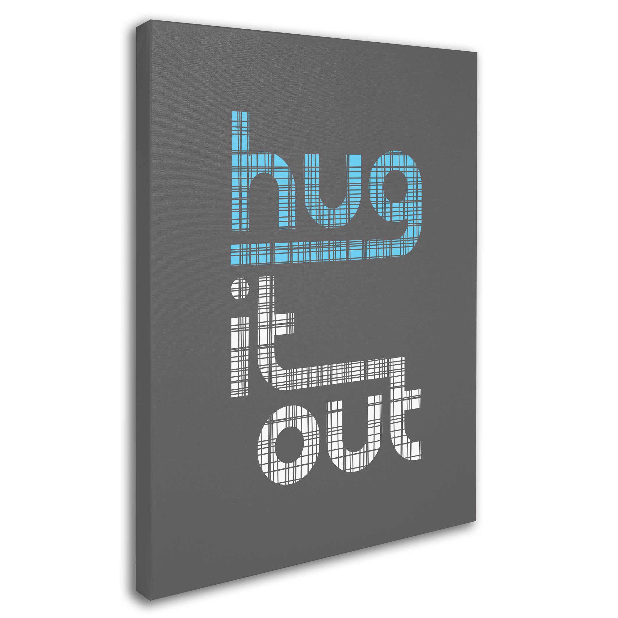 Trademark Fine Art Hug it Out II Canvas Print by Megan Romo - 35x47 Inch Large Wall Art - Perfect for Living Room, Bedroom & Office Decor