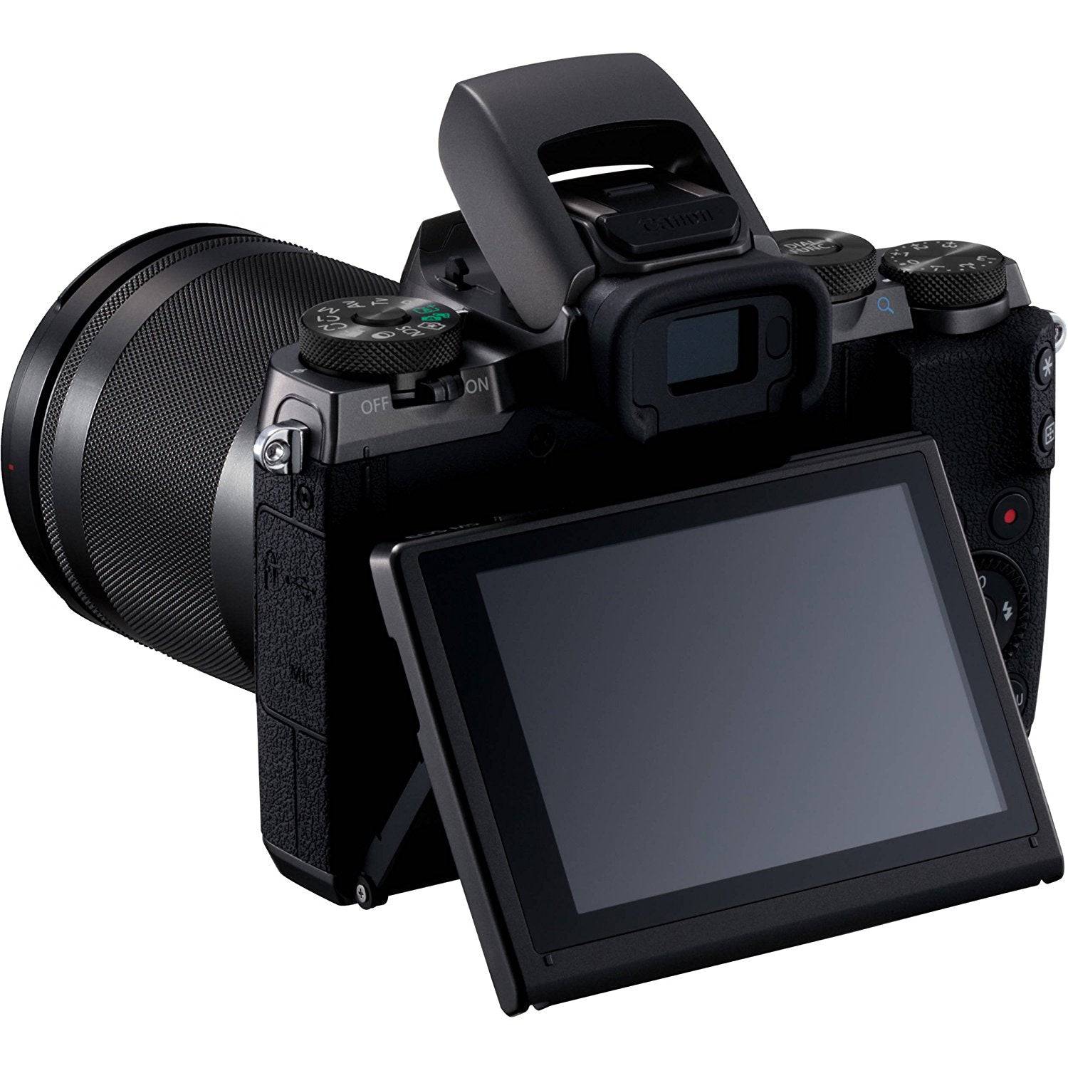 Canon EOS M5 Mirrorless Digital Camera with 18-150mm Lens Kit - 4K Video, Wi-Fi & NFC - Perfect for Travel, Vlogging & Street Photography