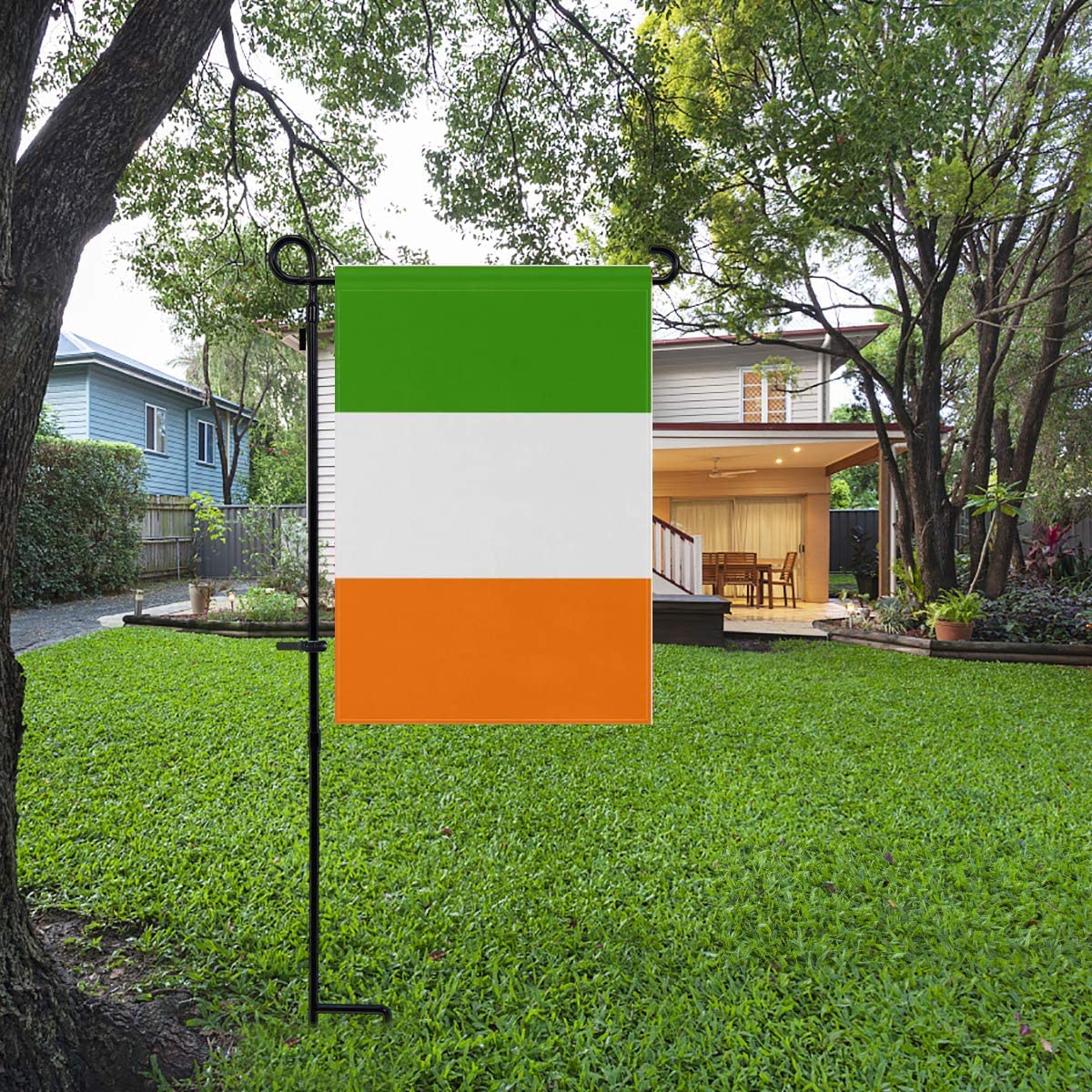 Premium 12x18 Inch Double Sided Ireland Garden Flags - Vibrant Fade-Resistant Small Irish Yard Decor for St. Patrick's Day & Home Decoration | Indoor & Outdoor Use