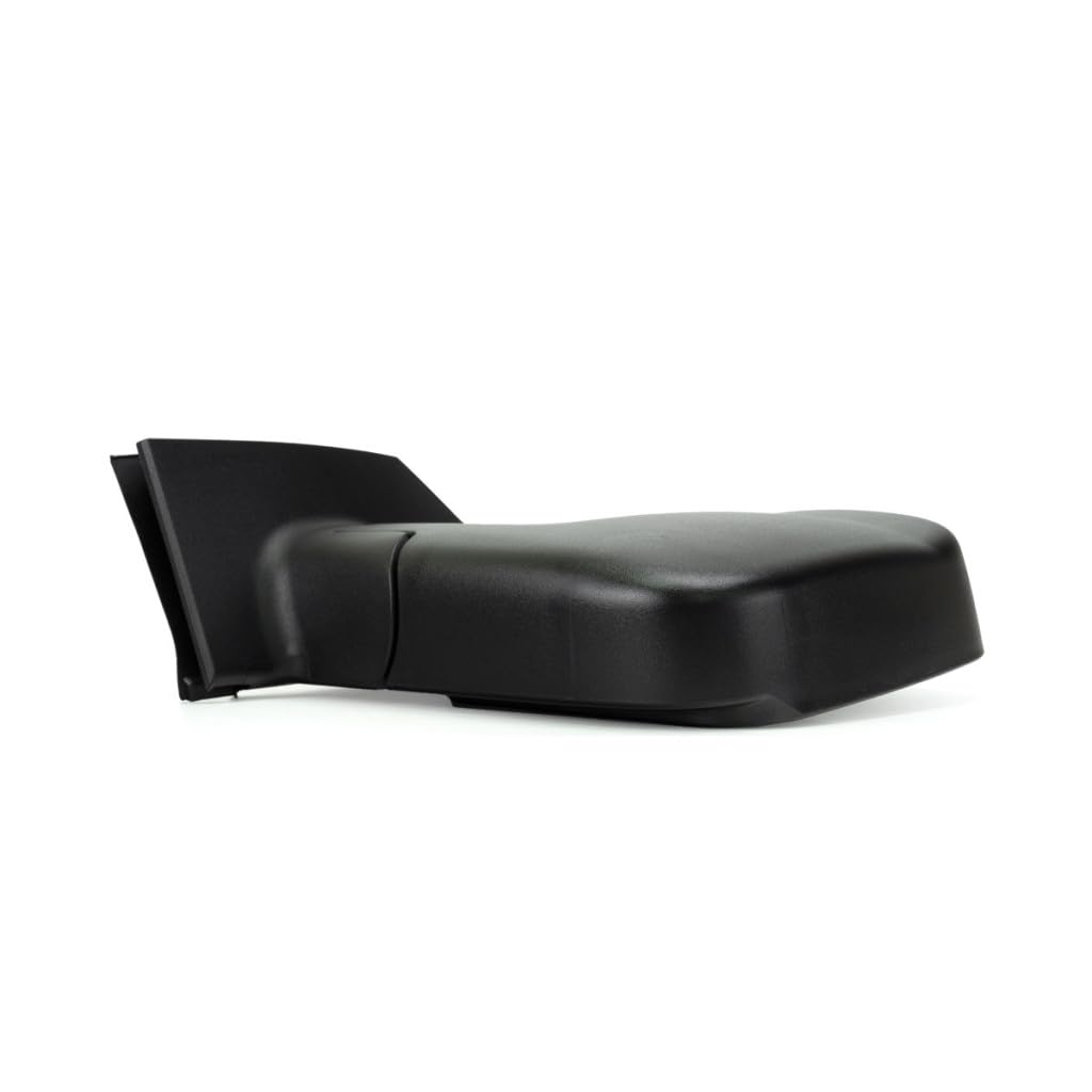 2008-2014 GMC Savana 1500 Driver Side Textured Black Manual Foldable Dual Glass Door Mirror (GM1320395, 20838065) - Perfect for Replacement & Off-Road Adventures
