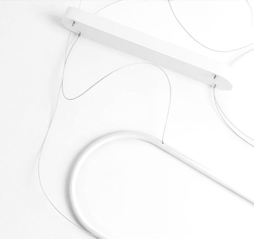 Modern LED Creative Office Pendant Light - Energy Efficient Hanging Desk Lamp for Workspace, Study Room & Home Office Lighting - Perfect for Task Lighting and Ambient Illumination