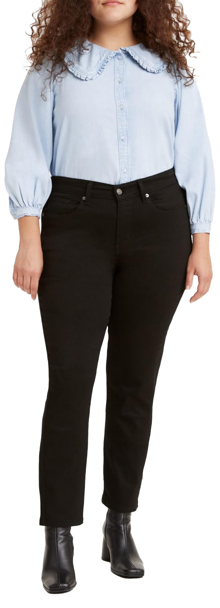 Levi's Women's Classic Straight Jeans - Comfortable High Waist Denim Pants for Casual Wear & Everyday Outfits