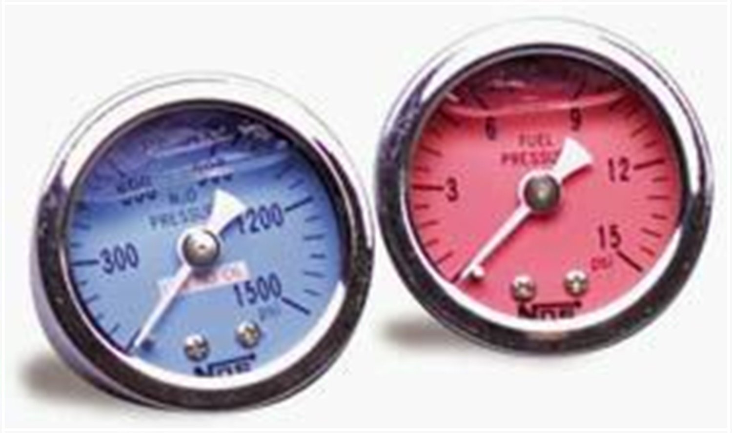 NOS 15905 Fuel Pressure Gauge - High Performance Automotive Fuel System Monitor for Racing, Tuning & Engine Diagnostics