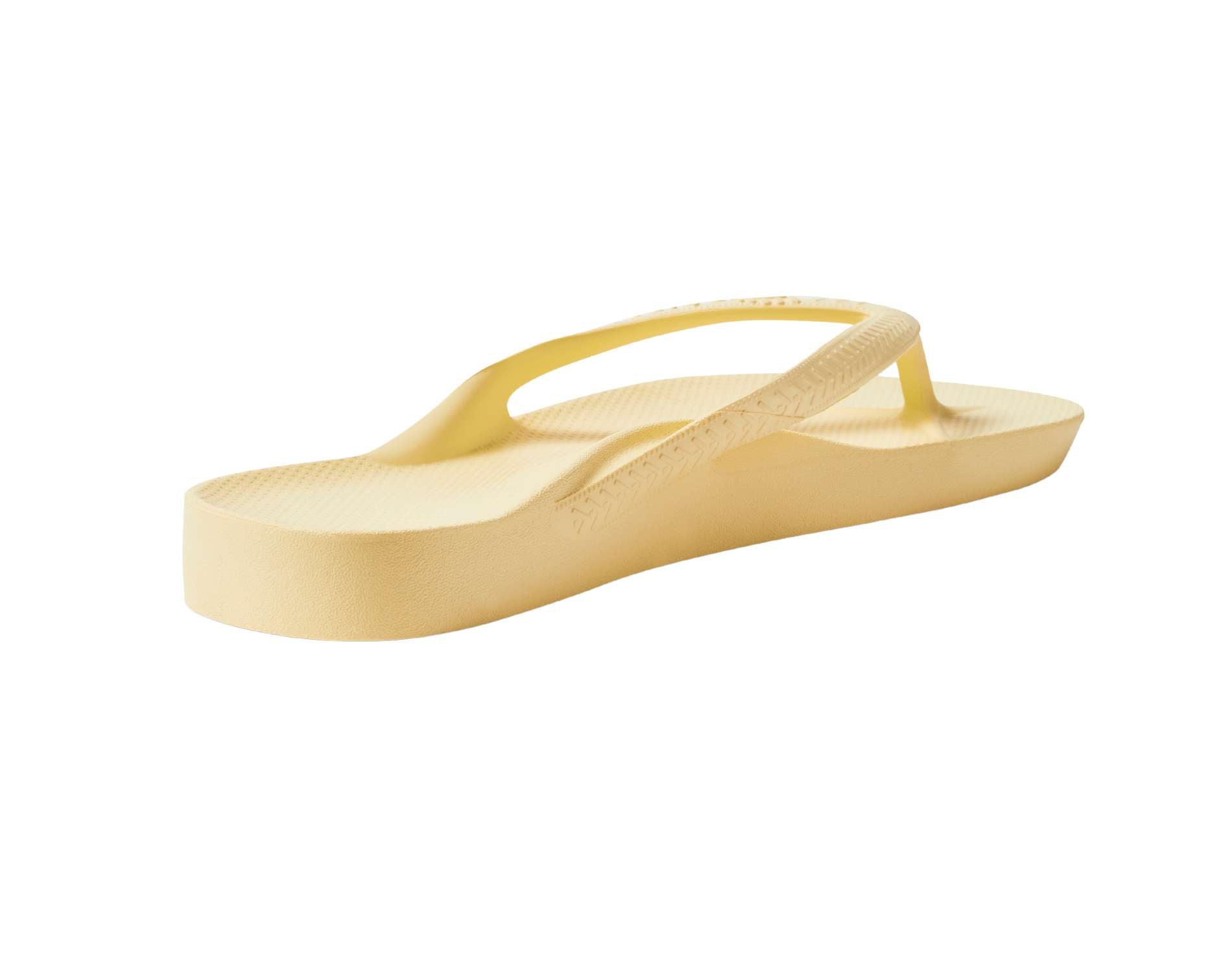 Archies Arch Support Thongs for Women - Comfortable Orthopedic Sandals with Lemon Design - Perfect for Summer, Beach, and Casual Wear