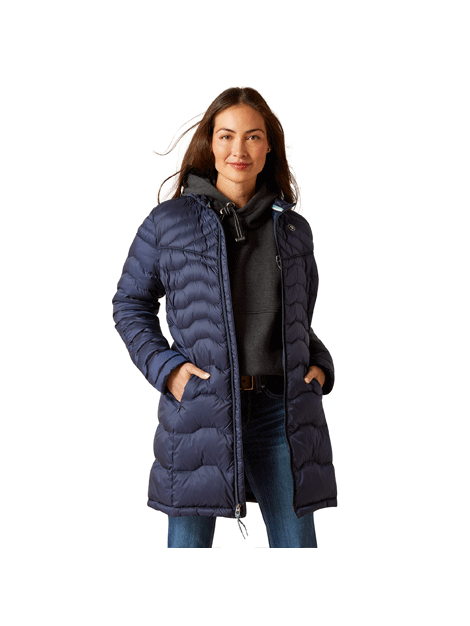 Ariat Ideal Down Coat for Women & Men - Lightweight Warm Winter Jacket with Water-Resistant Shell - Perfect for Outdoor Activities, Hiking & Cold Weather