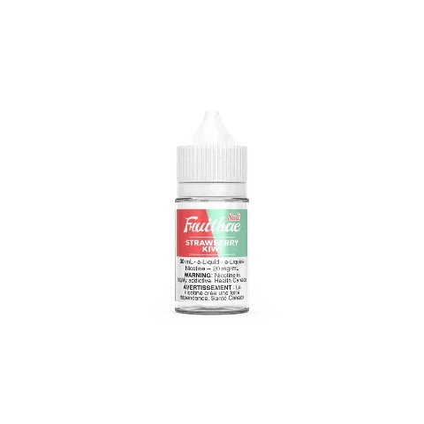 Strawberry Kiwi Salt Nic E-Liquid - Fruitbae Salts 30mL Vape Juice for Refillable Pod Systems | Sweet & Fruity Flavor for All-Day Vaping
