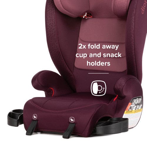 Diono Monterey 2XT Latch Booster Car Seat for Kids - High Back Convertible Safety Car Seat with LATCH System for Toddlers & Big Kids - Perfect for Travel & Everyday Use