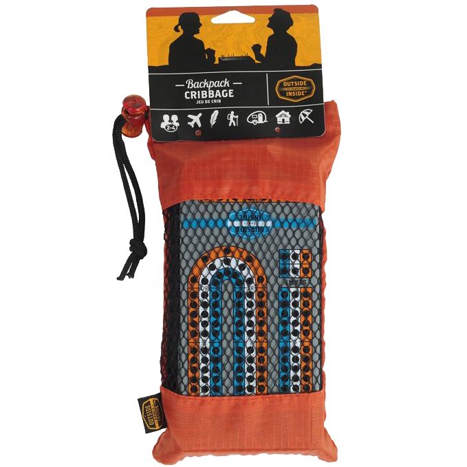 Premium Backpack Cribbage Game Set - Portable Travel Board Game for Adults & Teens - Perfect for Camping, Road Trips & Outdoor Adventures