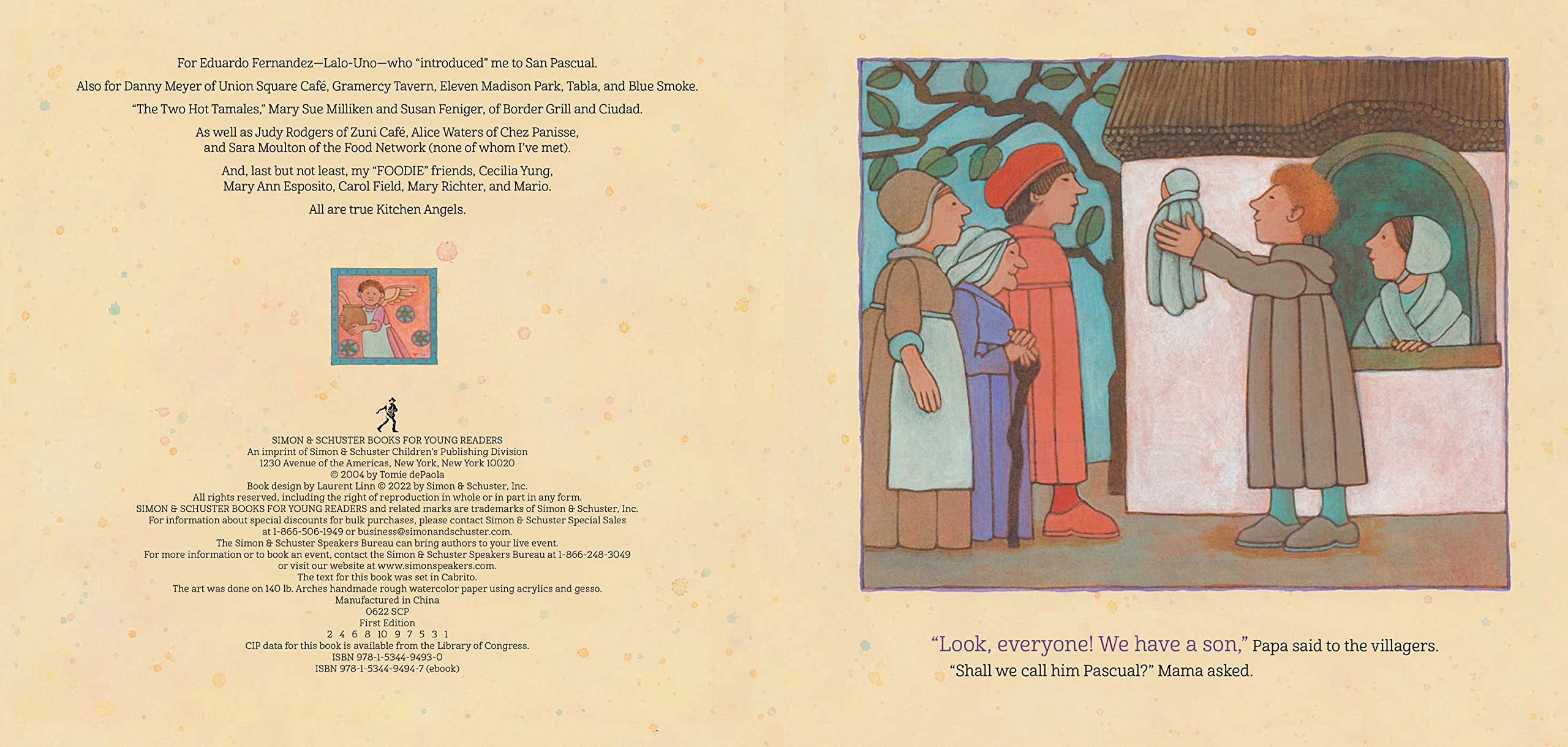 Pascual and the Kitchen Angels - Inspirational Children's Book for Faith-Based Learning & Family Storytime | Perfect for Sunday School, Bedtime Stories & Christian Education