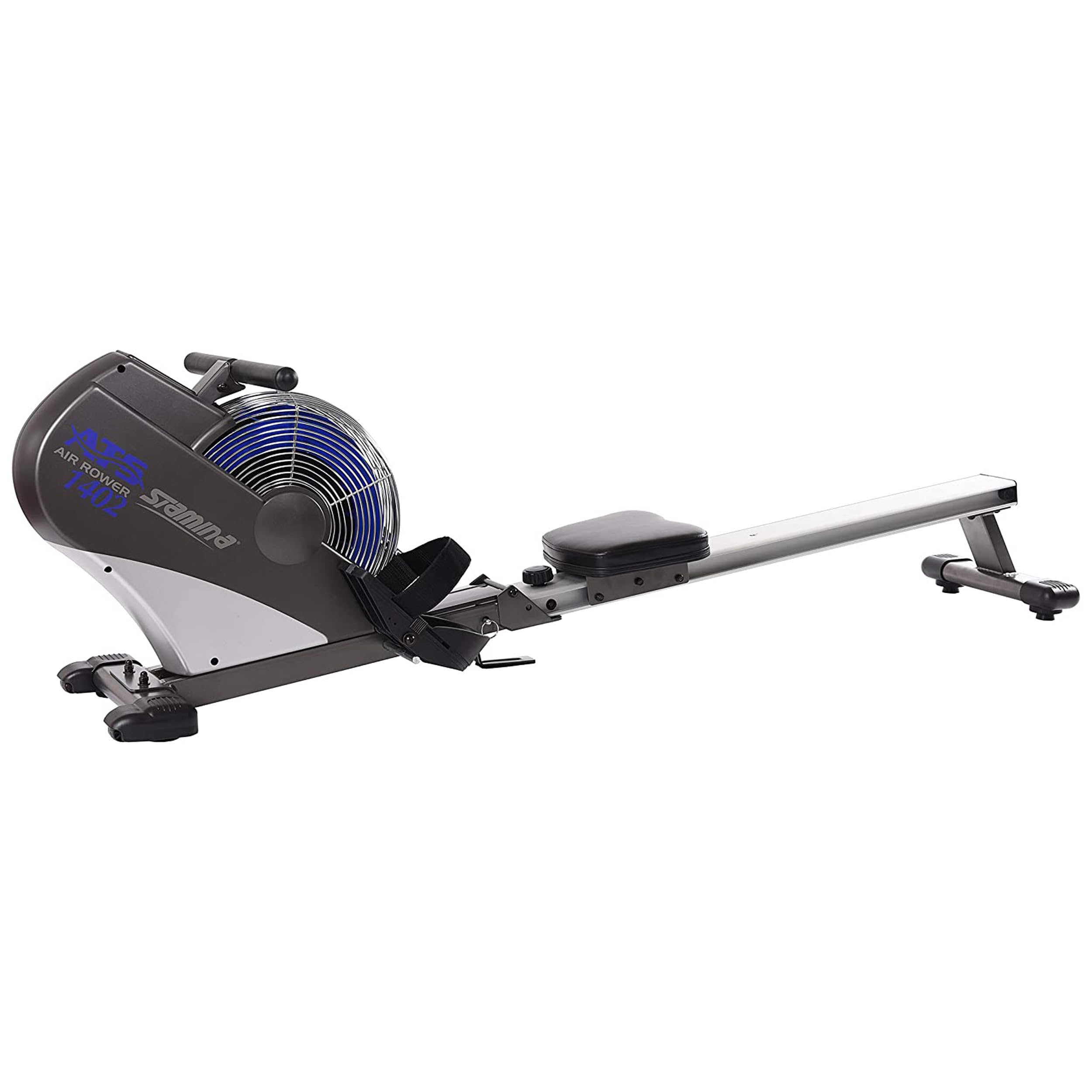 Stamina ATS Air Rower - Foldable Rowing Machine for Home Gym with Smart Workout App | No Subscription Required | Perfect for Cardio Training & Full Body Workouts at Home