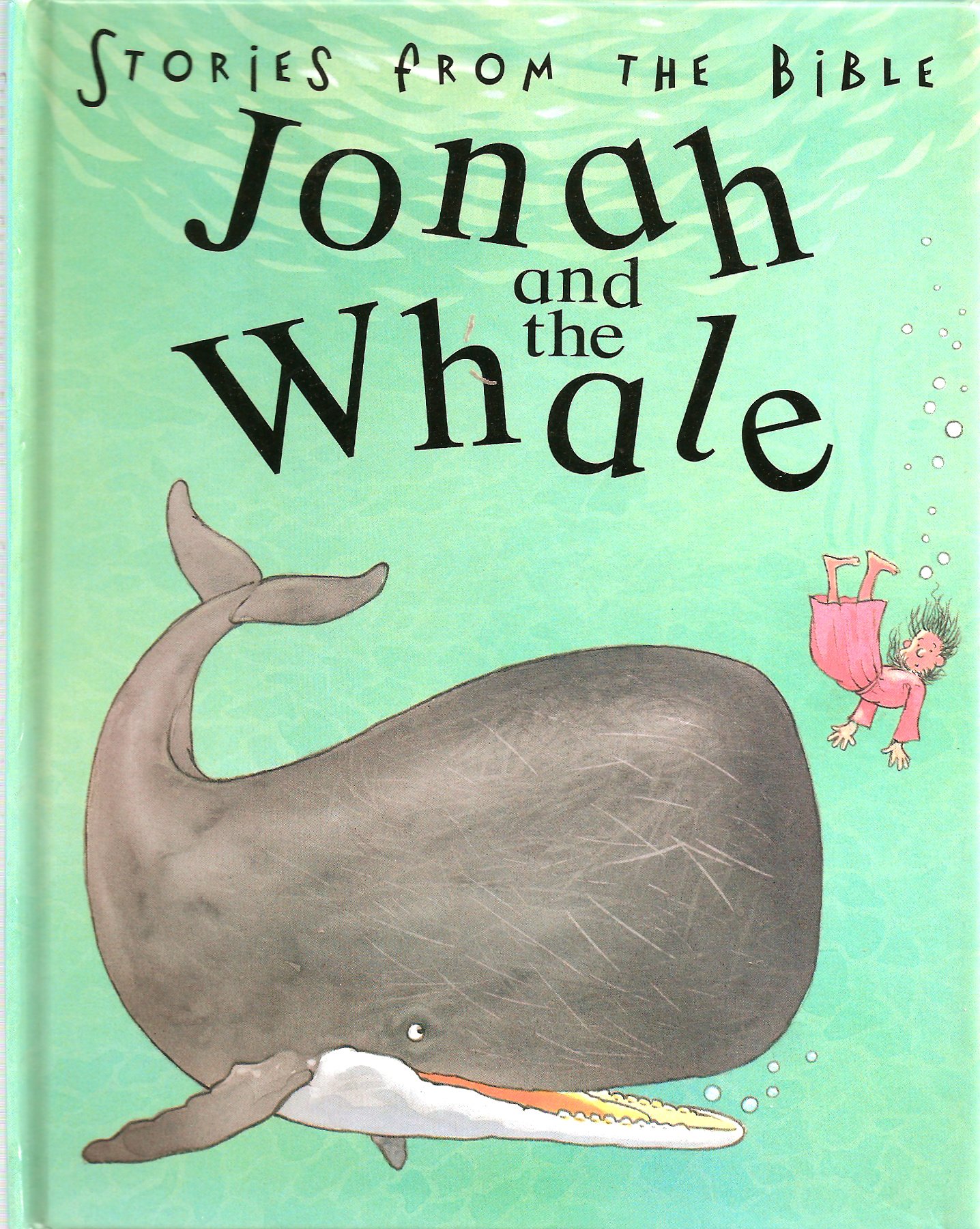 Jonah and the Whale Hardcover Bible Story Book - Inspirational Christian Children's Book for Bedtime Reading & Sunday School Lessons