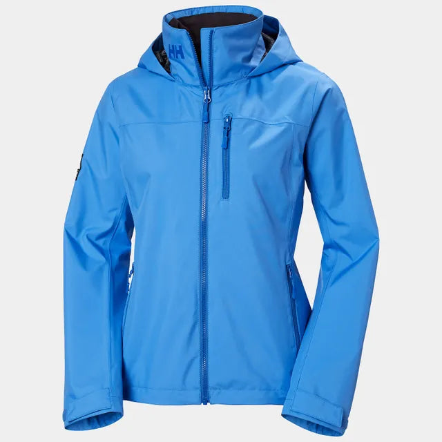 Women's Crew Hooded 2.0 Jacket - Lightweight Waterproof Windbreaker for Outdoor Activities | Hiking, Running, Travel & Casual Wear