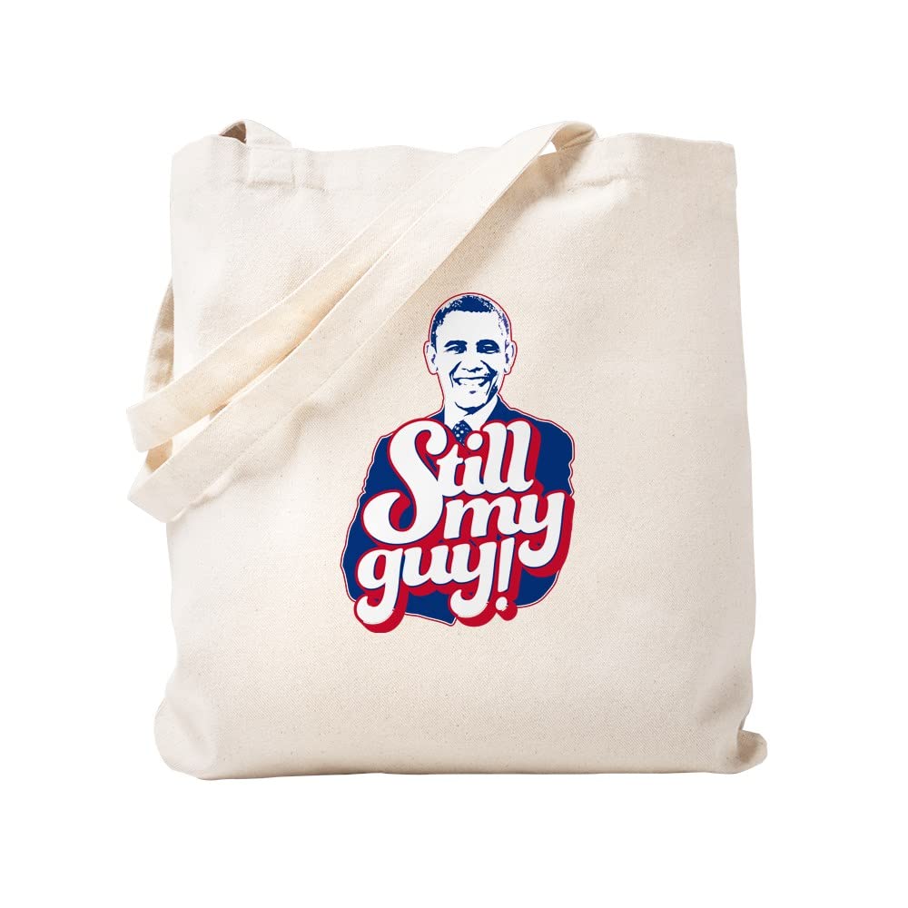 Obama Still My Guy Tote Bag - Natural Canvas Reusable Shopping Bag for Groceries, Beach & Everyday Use | Eco-Friendly & Durable