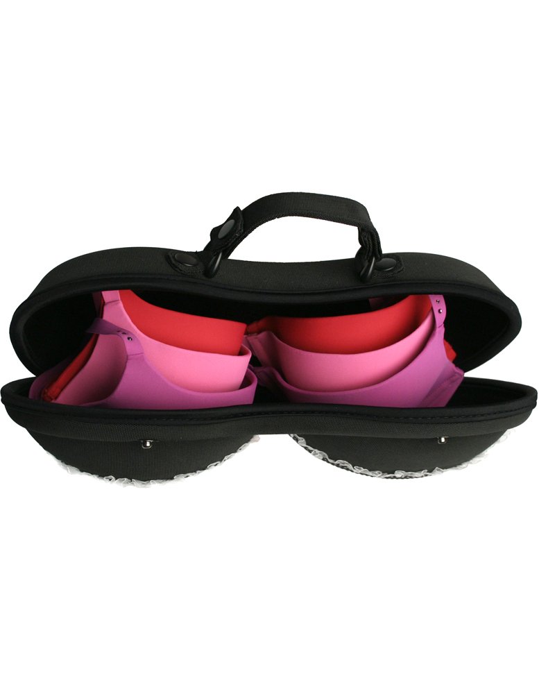 BraBag 1110 The Sahara Moulded Travel Bra Bag for Women (A to D Cups) - Perfect for Travel, Gym & Everyday Comfort - One Size Fits All