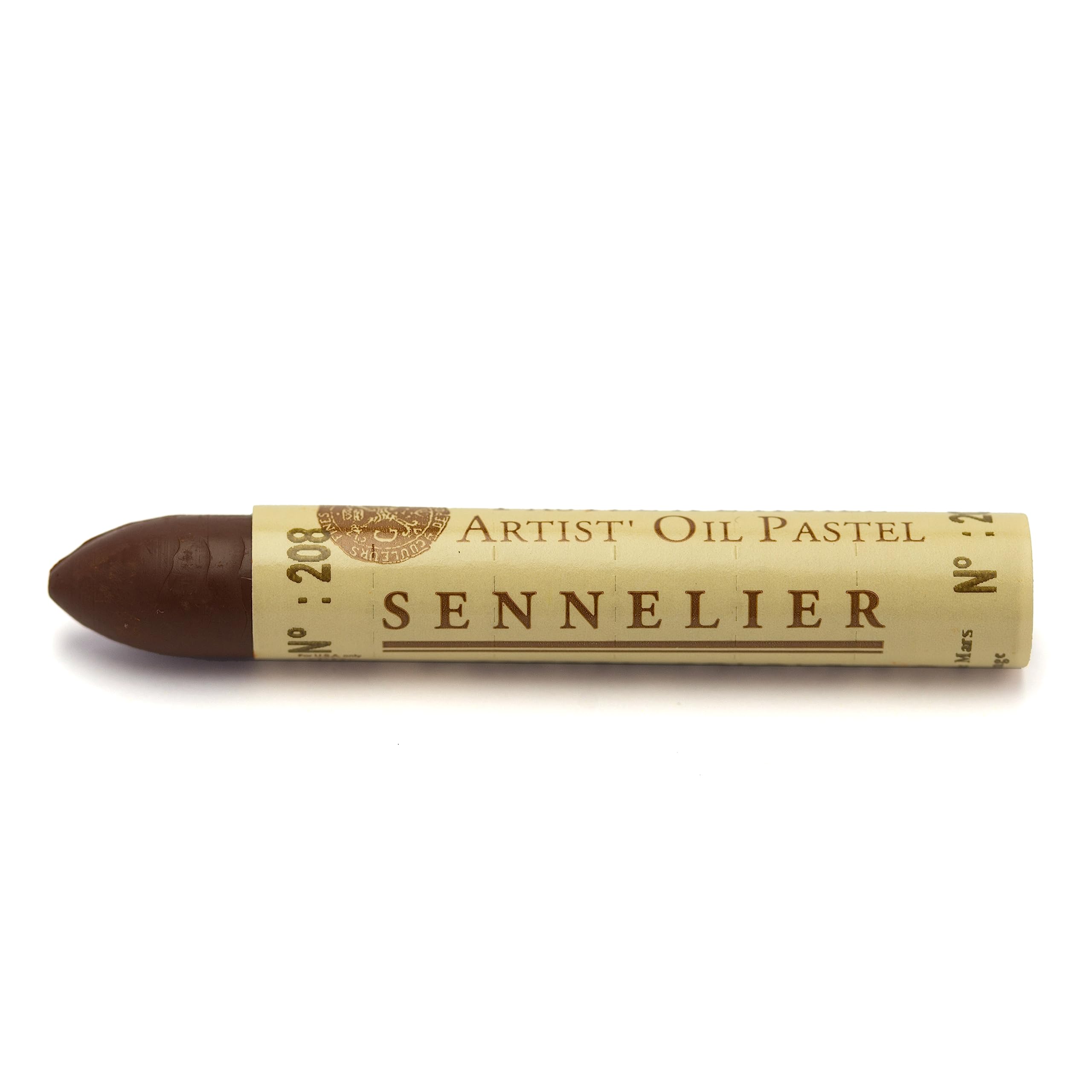 Sennelier Artist Oil Pastels - Mars Orange - Professional Quality Soft Pastels for Drawing & Painting - Ideal for Artists, Students & Sketching Enthusiasts