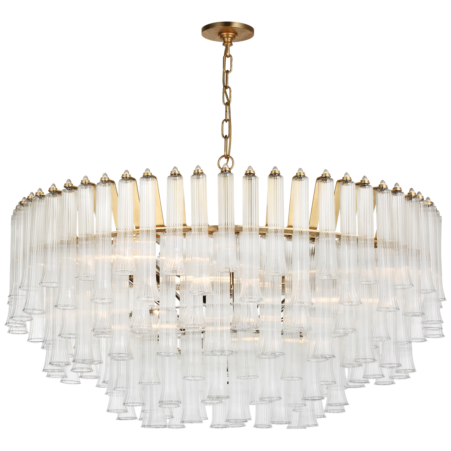 Lorenzo X Large Chandelier - Elegant Crystal Ceiling Light Fixture for Dining Room, Living Room & Bedroom | Modern Luxury Lighting for Home Decor